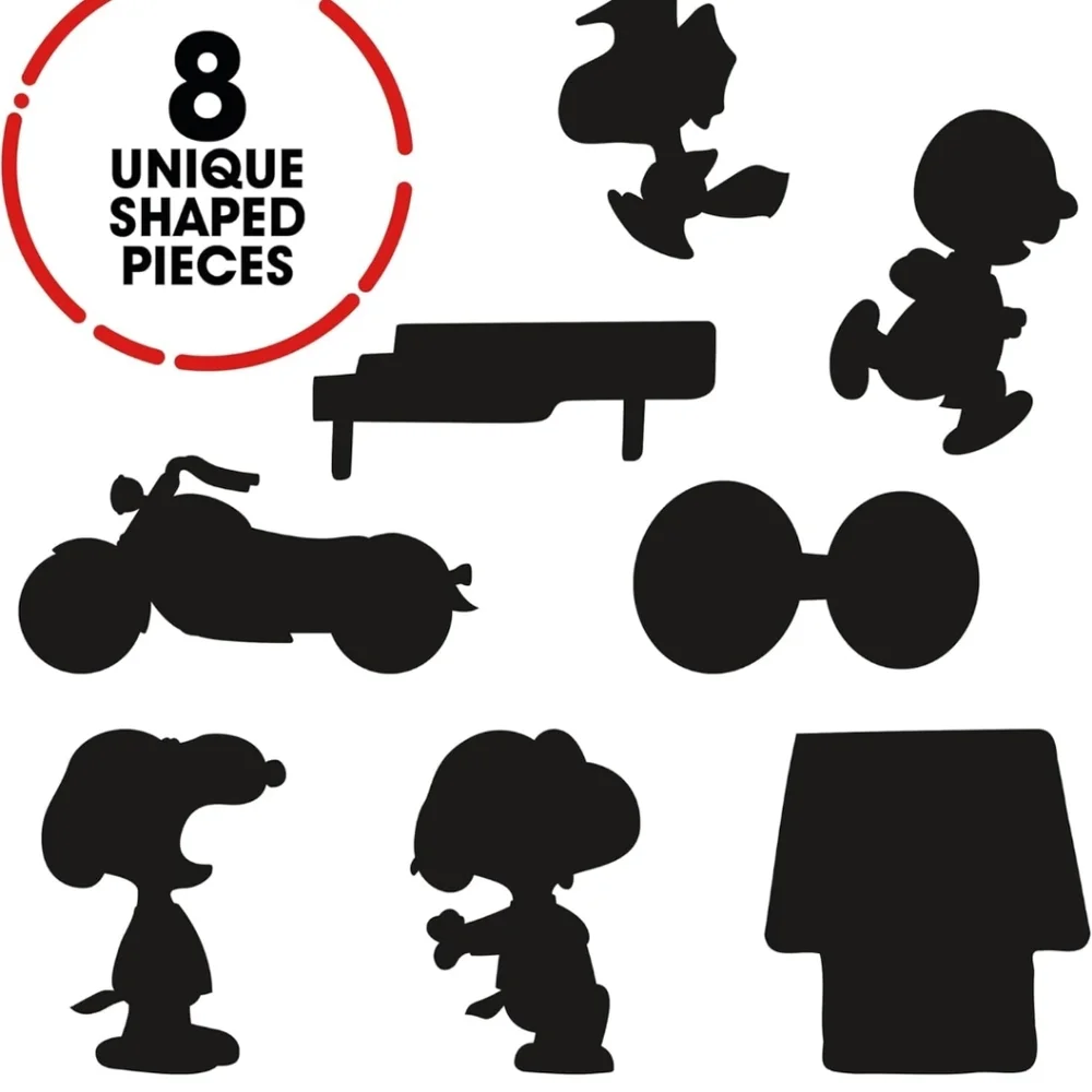 AQUARIUS - Peanuts Joe‎ Cool Shaped 1000 Piece Jigsaw Puzzles